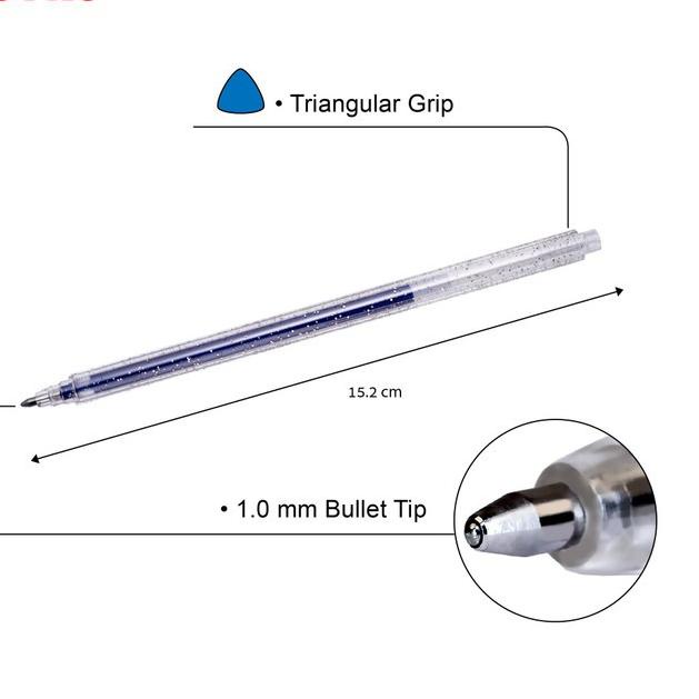 

Flash Sale Color Gel Pen Pena Jel Warna Joyko GPC-318 Glitter Gel 8 Warna 1.0 mm .. .. .. ..
