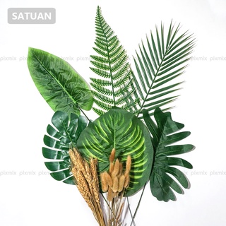 Props Fotografi - Tropical Leaf | Daun Palsu Artificial