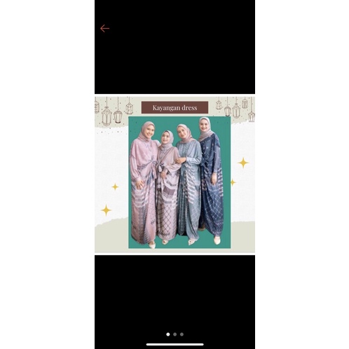 Preloved kayangan dress by Vanilla Hijab