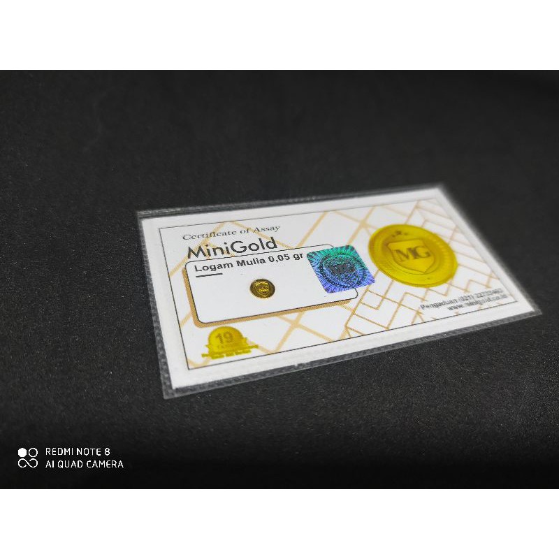 Emas Minigold 0,05 gram