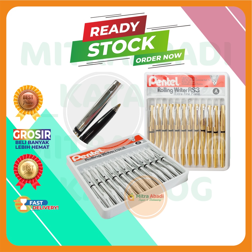 

[1PCS] PULPEN PENTEL GOLD