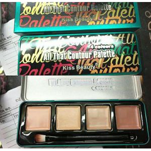 Kiss Beauty 4 Colour All that Contour Palette  Kaleng