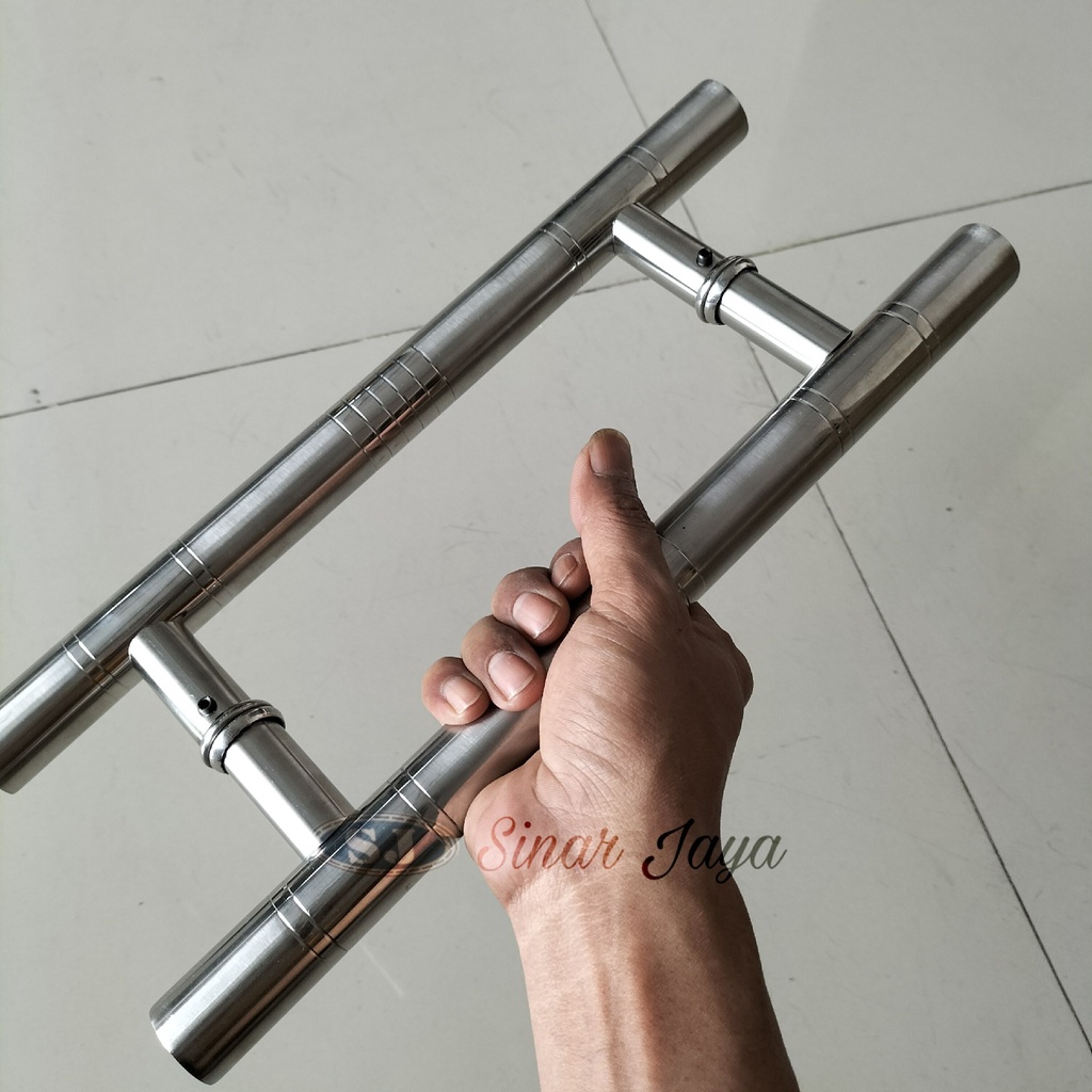 handle pintu baut tembus gagang tarikan pintu stainless pegangan pintu kuputarung murah mewah tarikan pintu 2 pull handle pintu