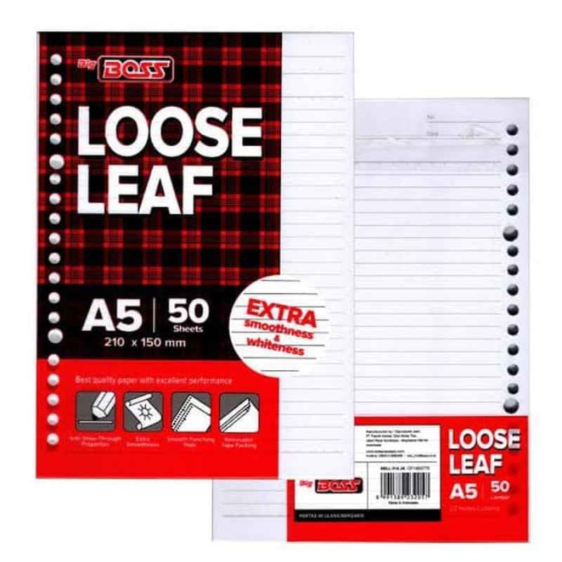 

Big Boss Loose Leaf A5 50 Garis Murah