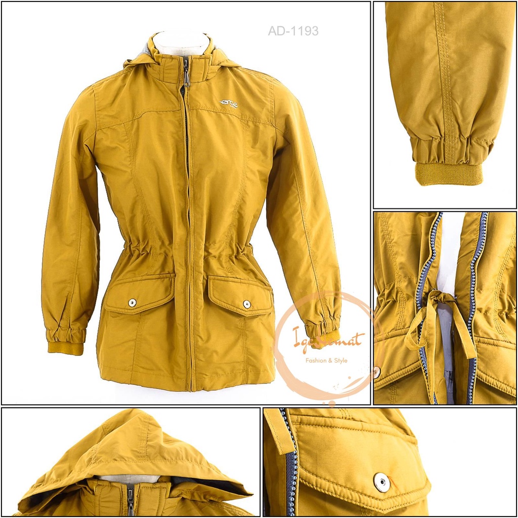 JAKET PARKA PARASIT PEREMPUAN/LADIES ERCE 2XL-4XL BIG SIZE[AD1193]