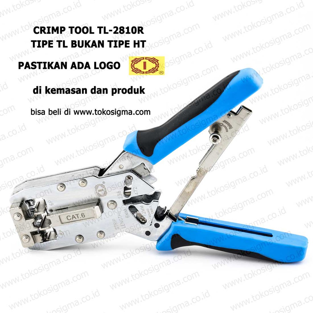 CRIMPING TOOLS CAT-6 TL-2810R ( Logo Talon ) BUKAN TIPE HT-2810R