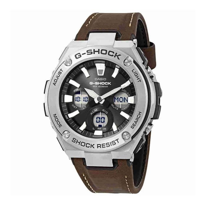 Casio G-Shock GST-S130L-1ADR - Jam Tangan Pria - Coklat