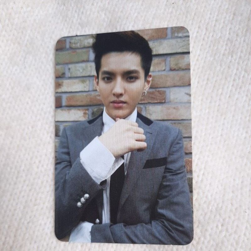 EXO OFFICIAL PHOTOCARD GROWL A KRIS WU