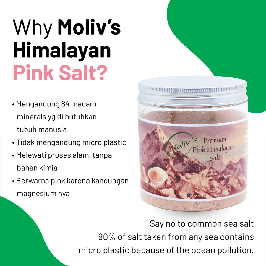 

Garam Premium Himalayan Pink (Premium Pink Himalayan Salt) 500gr