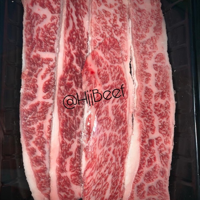 

Kalbi galbi wagyu (boneless short ribs wagyu)