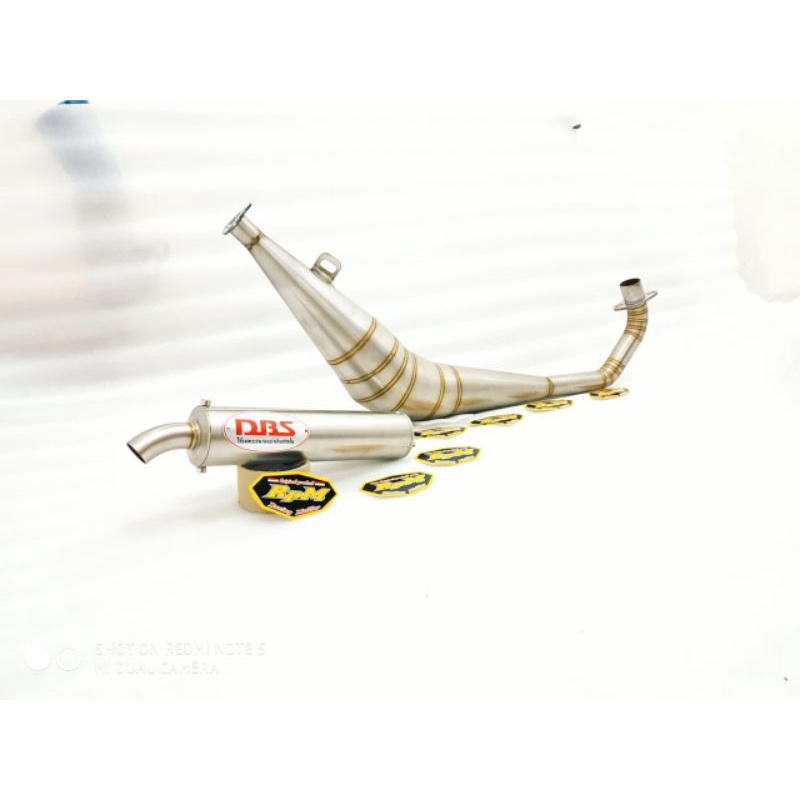 Knalpot DBS BM Power Satria hiu - Satria Lumba - Satria RU 120 - LSCM