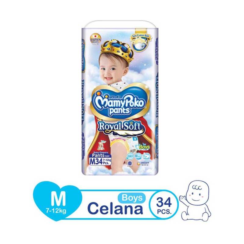MAMY POKO PANTS ROYAL SOFT M-34
