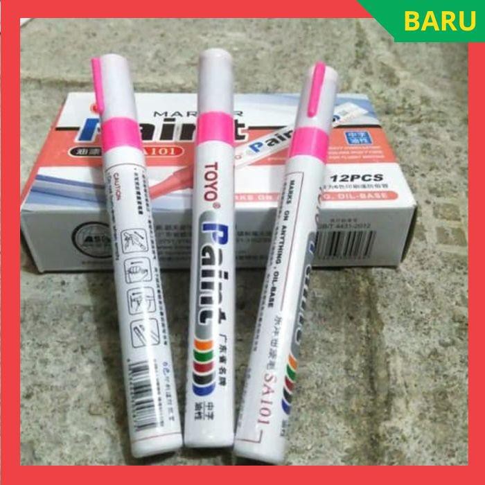 

Spidol Ban Toyo Pink - Paint Marker Toyo Kualitas Terbaik