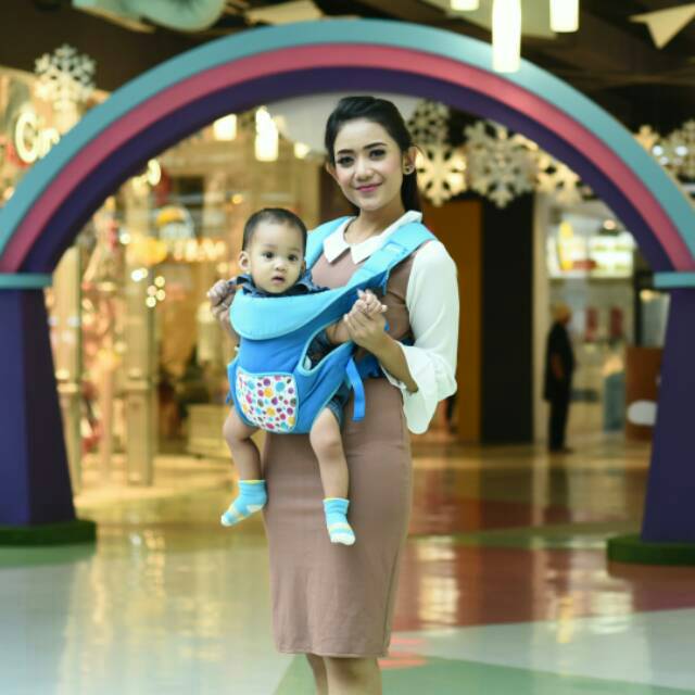 New Product - Snobby TPG 2244 Gendongan Ransel / Gendongan Depan Bayi Happy Bubble