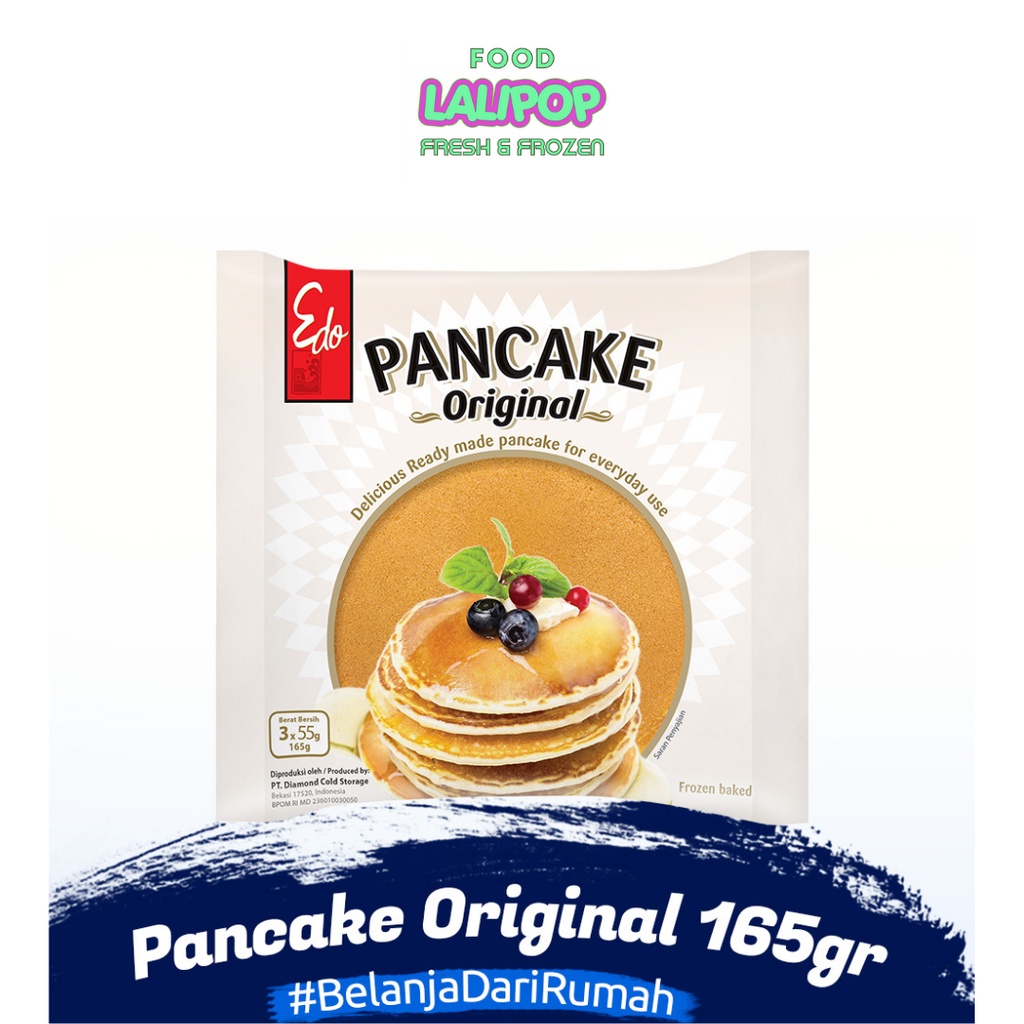 

Pancake Edo Original frozen, 165 gr