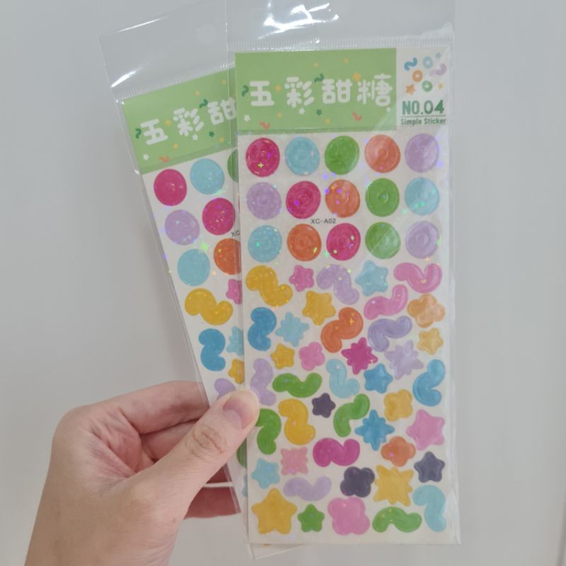 

Confetti Sticker Dot Stickers Journal Bujo Journaling Tool Accessories Tools Atk Import Diary Dekorasi Polaroid