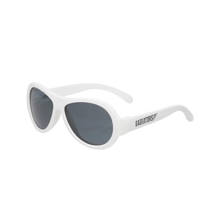 Babiators - Aviator Wicked White Sunglasses (Ages 3-5y)