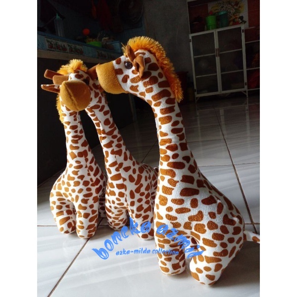 Boneka jerapah size l ukuran 40 cm