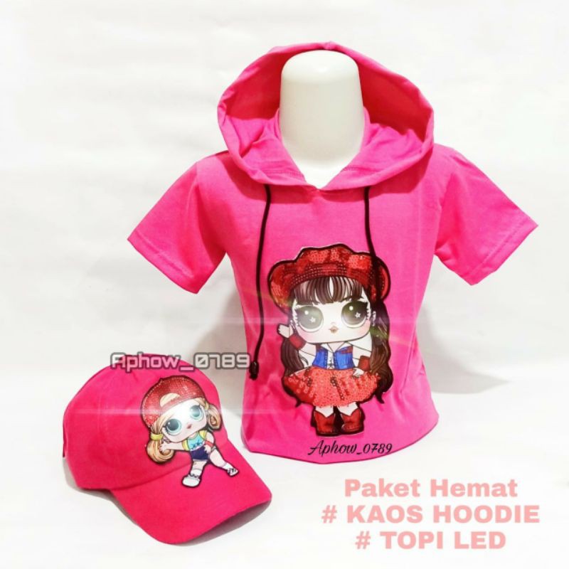 HOODIE ANAK 2IN1+TOPI TERBARU BUAT ANAK UMUR 1-10TAHUN