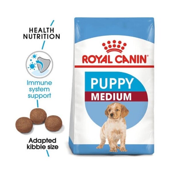 Royal Canin Medium Puppy Junior 4kg 4 kg RC Makanan Anak Anjing Sedang