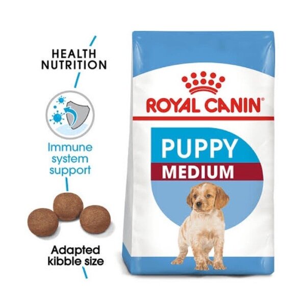 Royal Canin Medium Puppy Junior 4kg 4 kg RC Makanan Anak Anjing Sedang