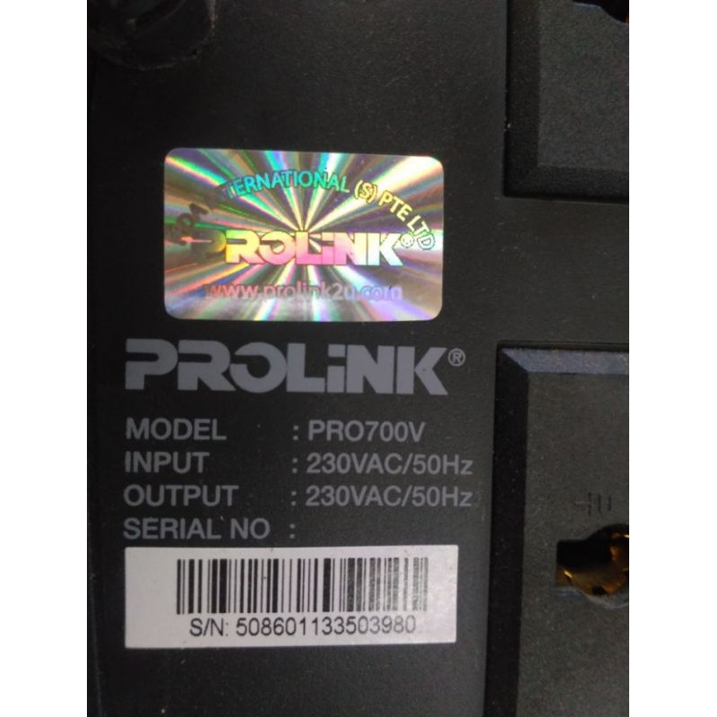 Bekas Ups Prolinik Pro 700 Mesin Normal tinggal ganti aki