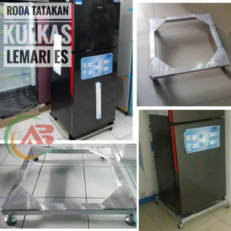 TERMURAH RODA KULKAS, TATAKAN DUDUKAN LEMARI ES