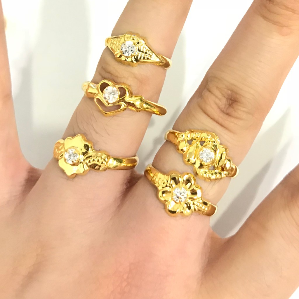 Cincin Cantik Model Variasi (Emas Asli Kadar 700 dan 875) | My Favorite Shop Makassar