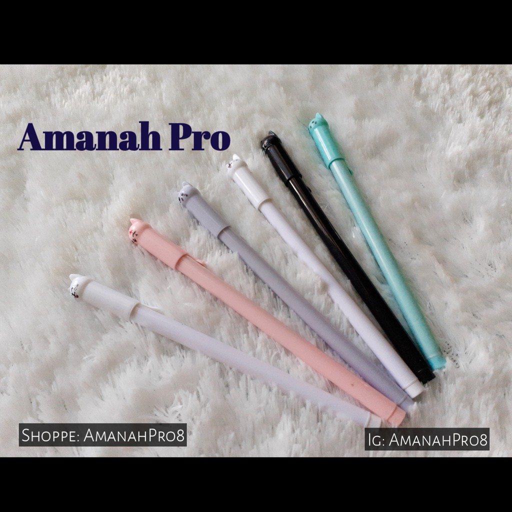 

Pulpen Karakter Kucing Lucu