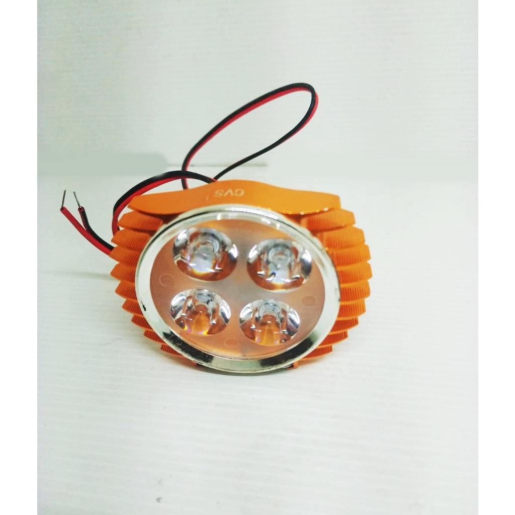 Lampu Sorot Lampu Tembak Led 4 Mata Gepeng 3 Mode