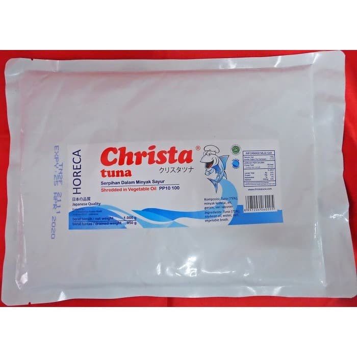 

5ds45ss Christa Tuna Serpih Dalam Pouch Xa20X1