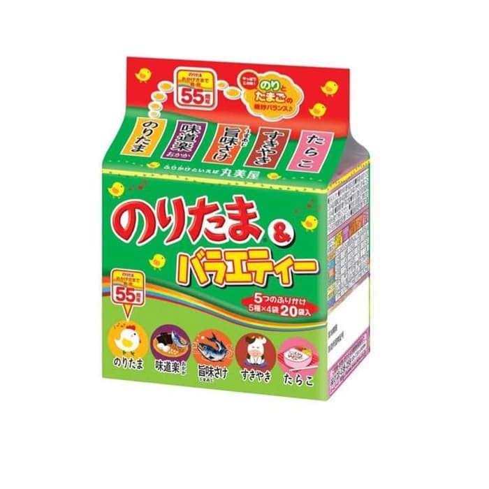 

Marumiya Furikake Mini Sachet Variety (1 pack isi 20 mini sachet)