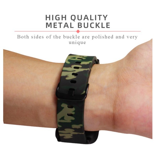 Strap Digitec Pulse / Runner - Tali Jam Tangan Camo Army Camoflauge