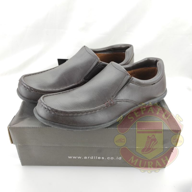 SEPATU ARDILES LOAFERS CAESAR JJ COKLAT TUA