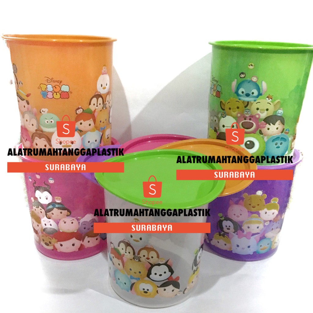 1pc Toples Calista Odate 2.5kg / Toples Plastik Gambar /Sealware Plastik Serbaguna / Toples Disney /