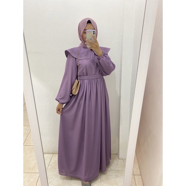 GAMIS WANITA (kerah bordir)