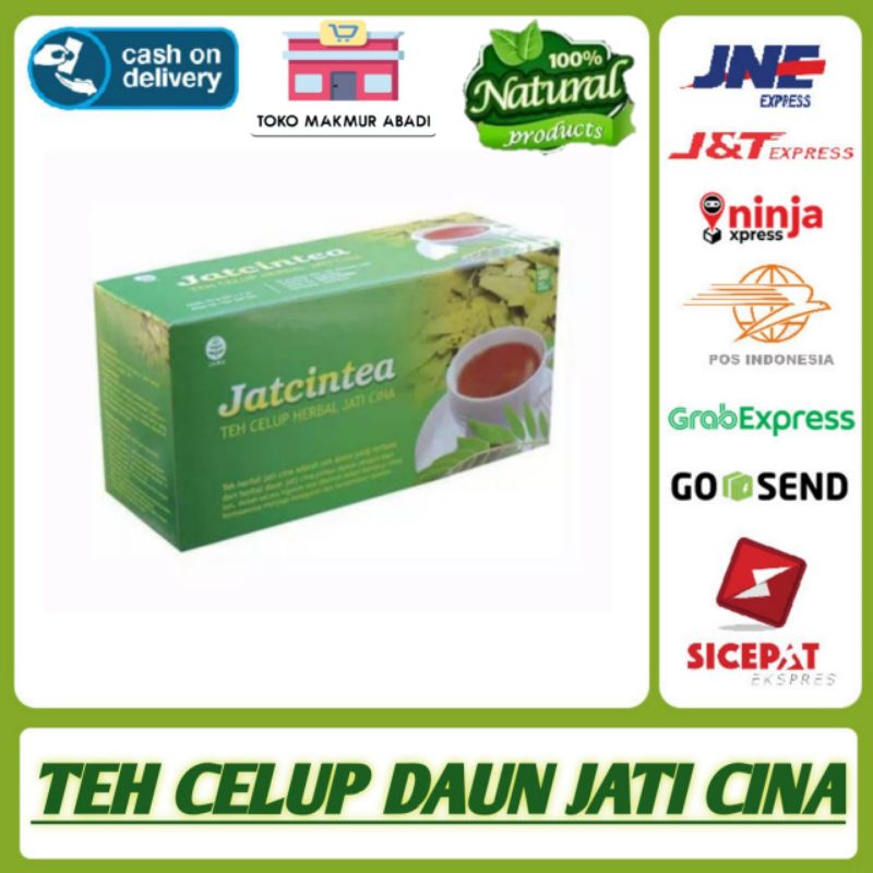 Teh Celup Daun Jati Cina / JATCINTEA Teh Pelangsing Penurun Berat Badan ORIGINAL