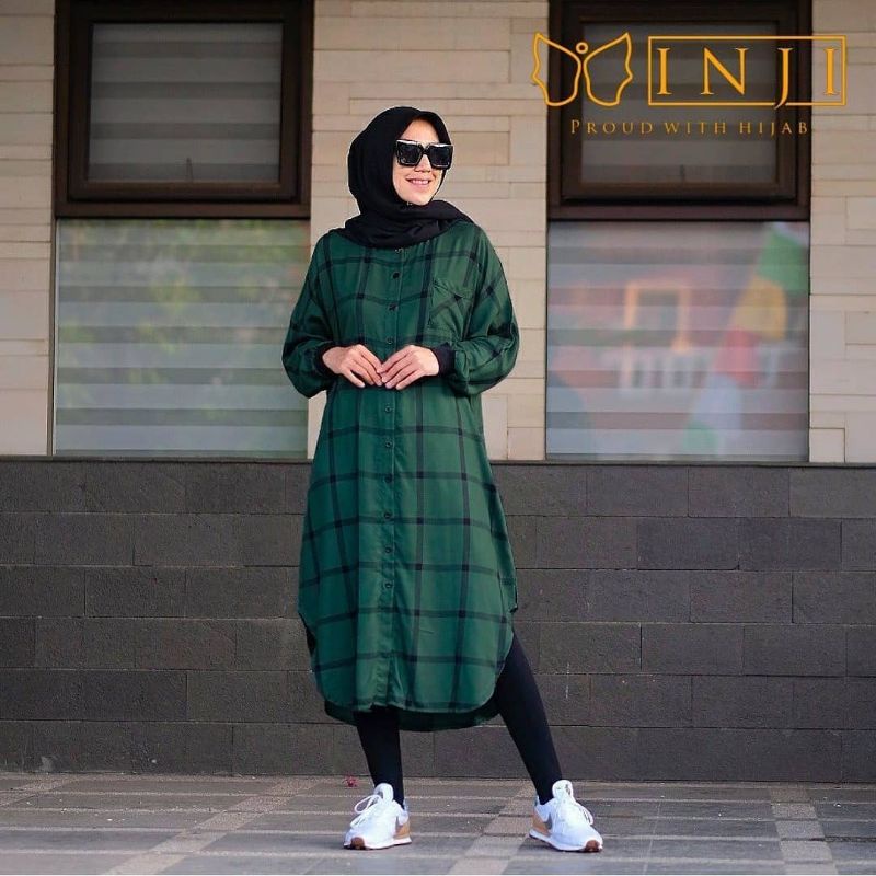 KANYA TUNIK BY INJI . TUNIK TERBARU INJI BY MIKUNIKU