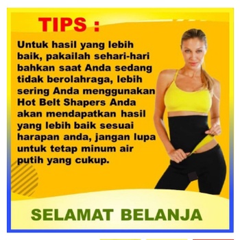 ORIGINAL HOT SHAPERS SLIM WAIST KORSET PERUT BAKAR LEMAK PELANGSING SPORT PRIA DAN WANITA NEOTEX