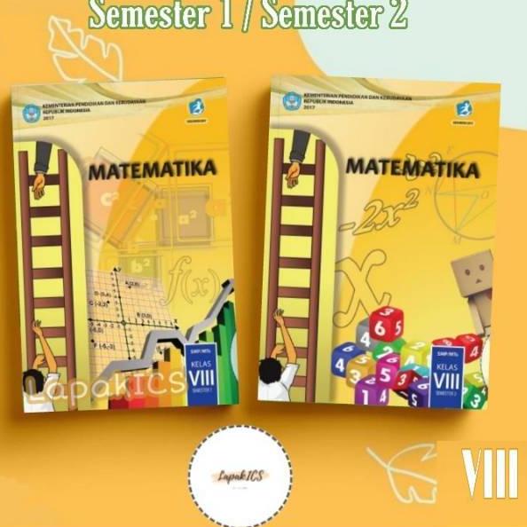 Diskon Terbaik Paket Buku Matematika SMP Kelas 8 Semester 1 dan 2 Kurikulum 2013 Kurtilas