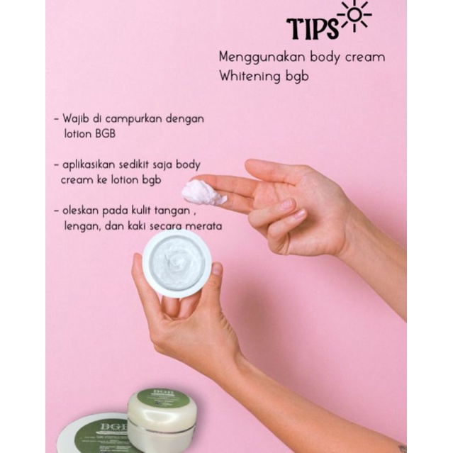 Bibit pemutih BGB BPOM