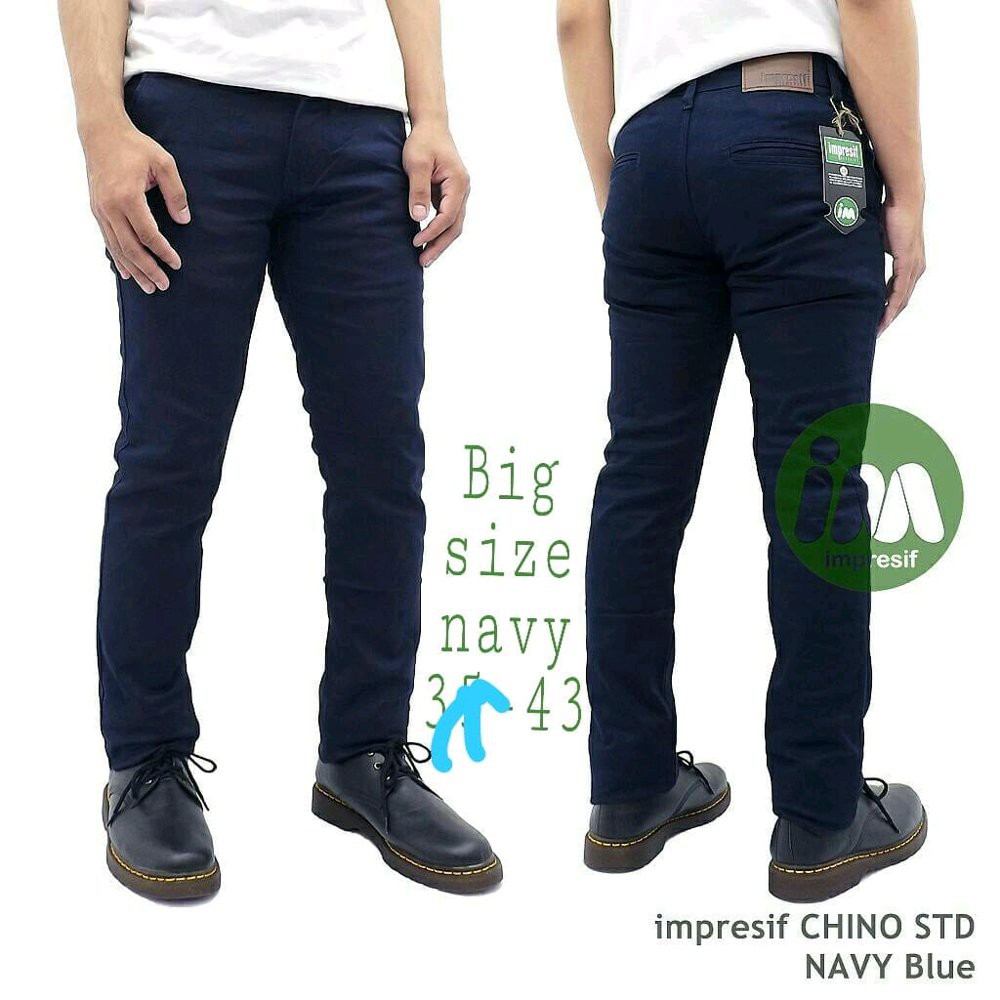 NEW CELANA CHINO PRIA JUMBO BIG SIZE TREND KEKINIAN Celana Keren