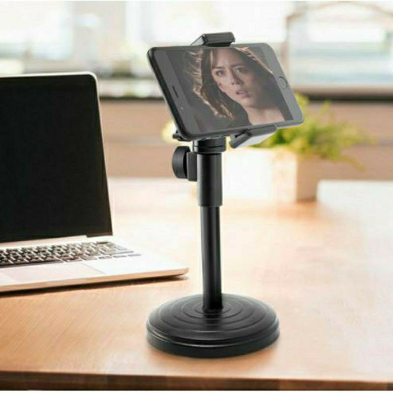 Holder HD 25 Holder standing hp handphone HD25 Tongsis Selfie Panjang lazypod kuat