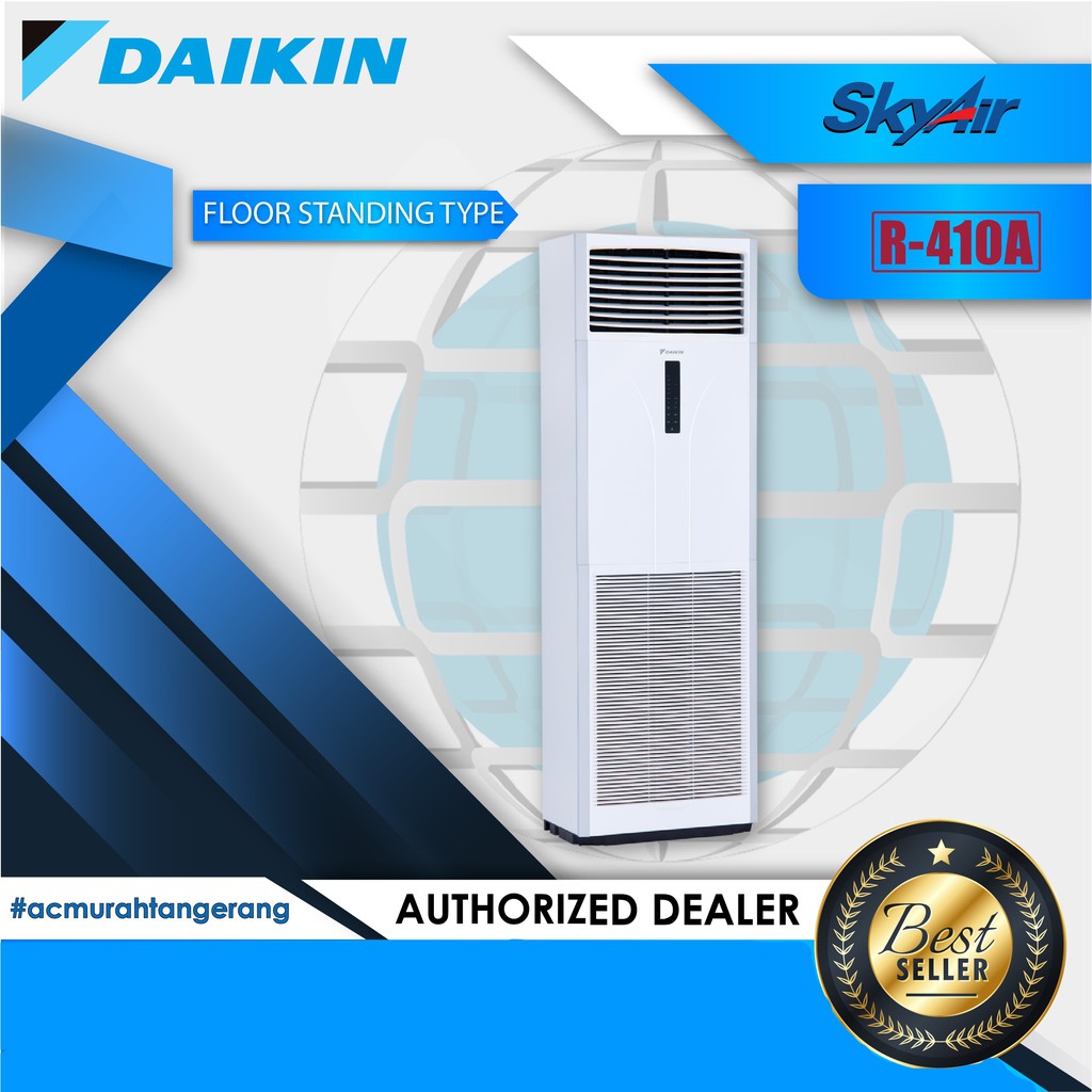 AC DAIKIN 3 PK TIPE FLOOR STANDING R-410A 3 Phasse