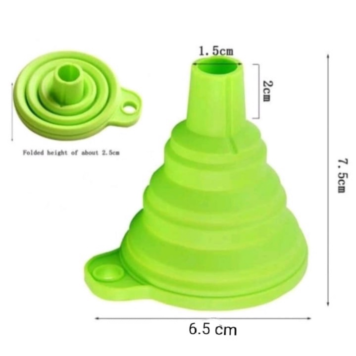 Corong Silikon Lipat Serbaguna 1pcs