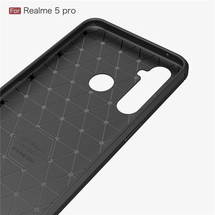 REALME 5 5i 5S 5 PRO Silicon Carbon Slim Fit Soft Case Premium