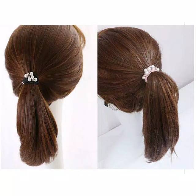 Ikat Rambut Korea Mutiara Hairband Pearl Korean