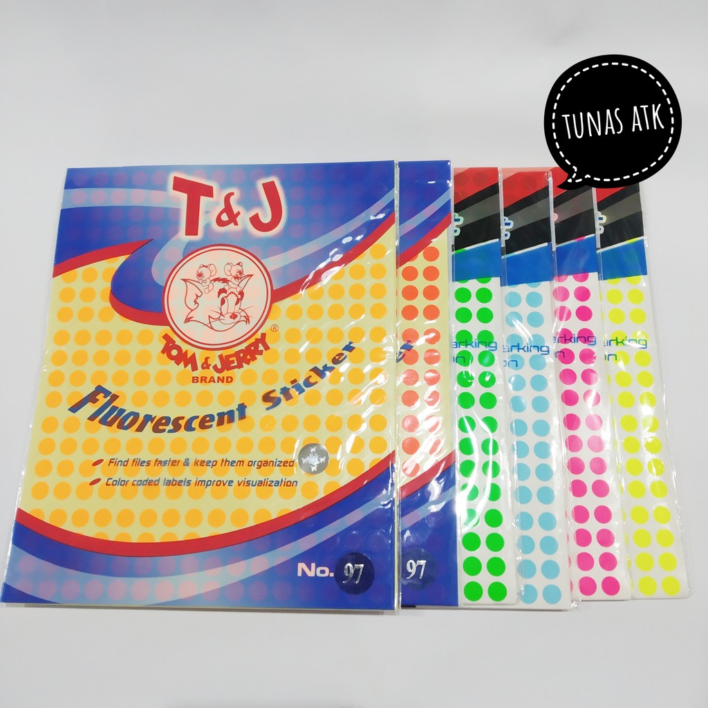 

TOM&JERRY FLUORESCENT STICKER NO. 97
