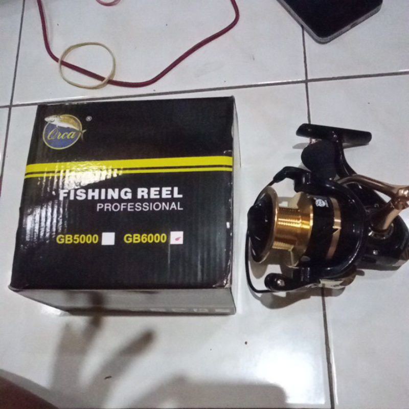 reel pancing power handle orca jaguar 6000 murah laris semarang