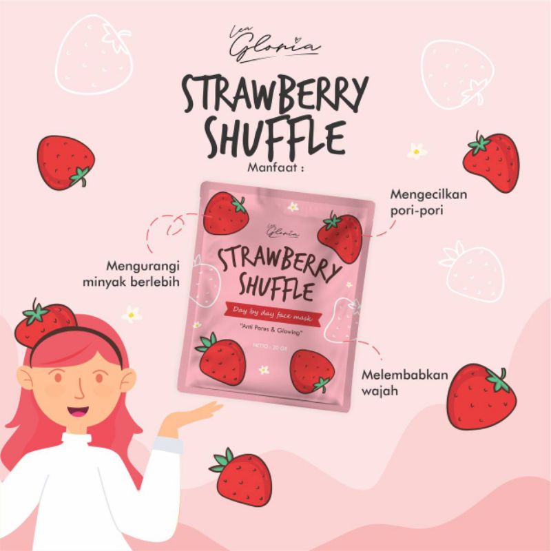 Masker By Lea Gloria 20gr Kemasan terbaru